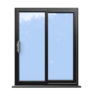Black uPVC Patio Door Slider Supply Only