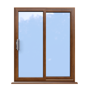 Golden Oak uPVC Patio Door Slider Supply Only