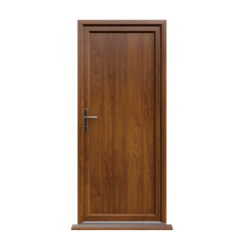 Coventry - Golden Oak On White uPVC Door Supply Only 1 Coventry - Golden Oak On White uPVC Door Supply Only