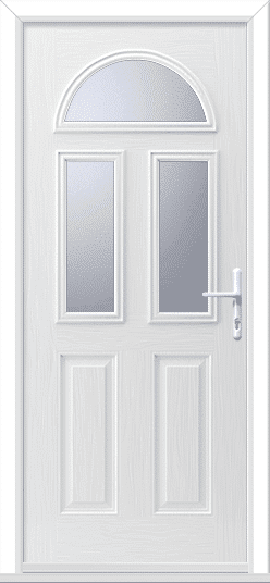 White Tuscan 3 GRP Composite Door 1 Tuscan 3 GRP Composite Door