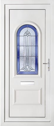 Rockingham One Platinum Fantasy Panel uPVC Door 1 Rockingham One Platinum Fantasy Panel uPVC Door