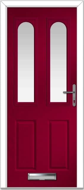 Red Birkdale Composite Door 1 Red Birkdale Composite Door