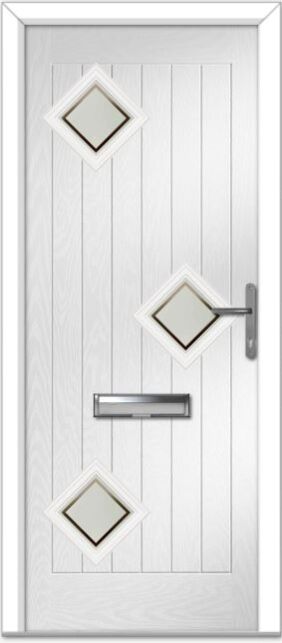 White Belfry 3 Right Composite Door Order