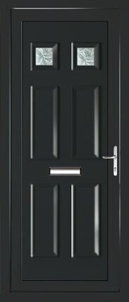 Windsor Two Pattern Panel uPVC Door