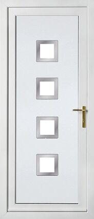 modern 5034 Pannel External uPVC Door