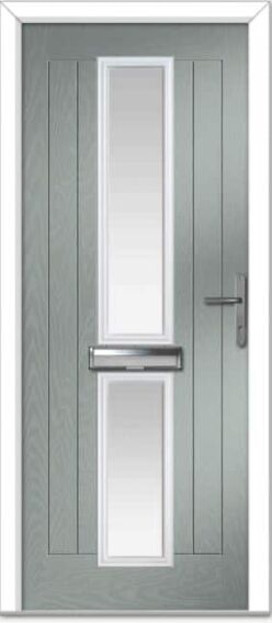 Agate Grey Valderrama Centre Farmhouse Composite Door