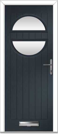 Anthracite Grey Chantilly Farmhouse Composite Door