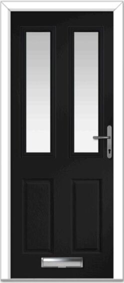 Black Carnoustie Composite Door