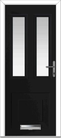 Black Knightsbridge Composite Door