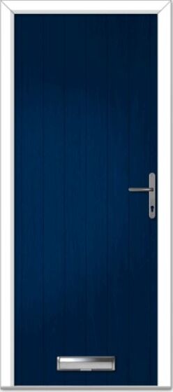 Blue Cottage Solid Composite Door