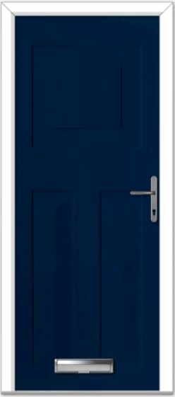 Blue Eaton Solid Composite Door