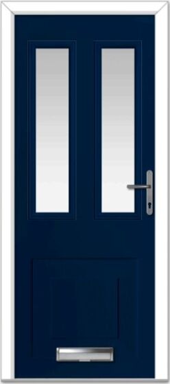 Blue Knightsbridge Composite Door