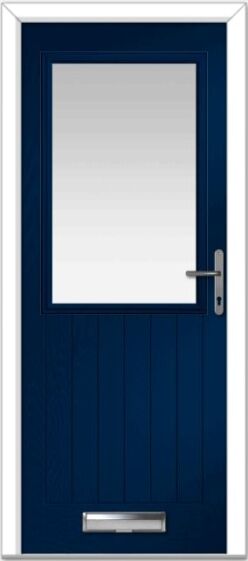 Blue Lyntham Farmhouse Composite Door