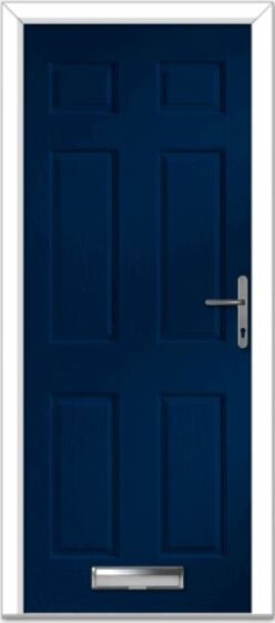 Blue Muirfield Solid Composite Door