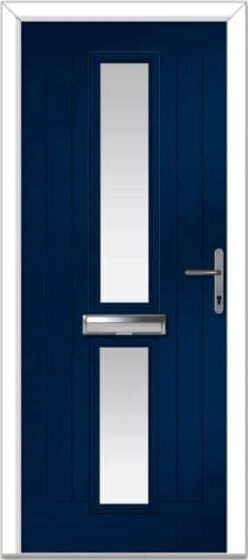 Blue Valderrama Centre Farmhouse Composite Door