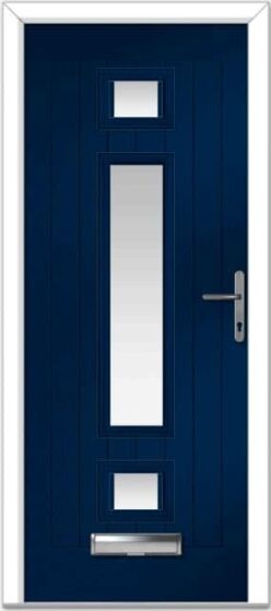 Blue Vilamoura Farmhouse Composite Door