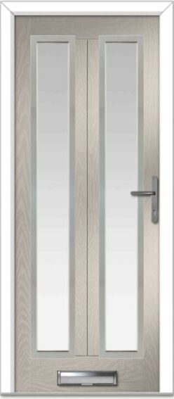 Cream Augusta Long 2 Farmhouse Composite Door