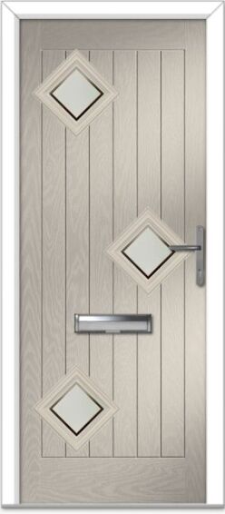 Cream Belfry 3 Right Composite Door