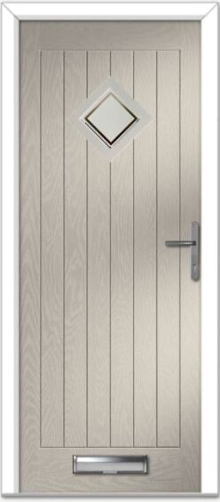 Cream Belfry Farmhouse Composite Door