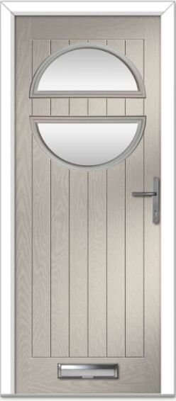 Cream Chantilly Farmhouse Composite Door