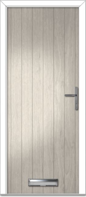 Cream Cottage Solid Composite Door