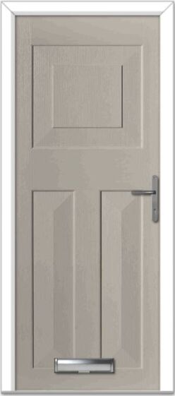 Cream Eaton Solid Composite Door