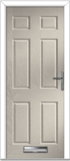 Cream Muirfield Solid Composite Door