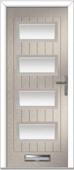 Cream Oakmont Farmhouse Composite Door