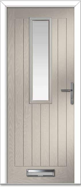 Cream Saunton Farmhouse Composite Door