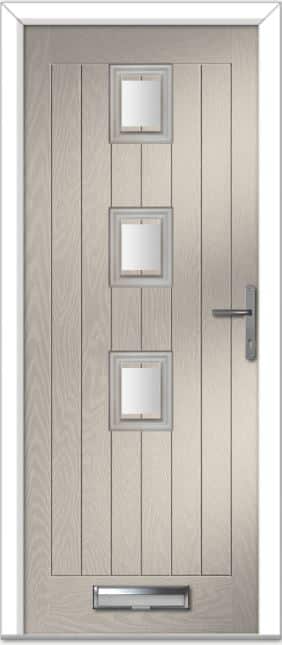 Cream Seminole 3 Centre Farmhouse Composite Door