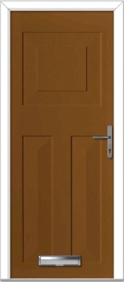 Golden Oak Eaton Solid Composite Door