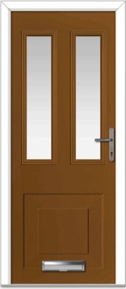 Golden Oak Knightsbridge Composite Door