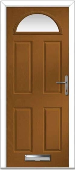 Golden Oak Portrush Composite Door
