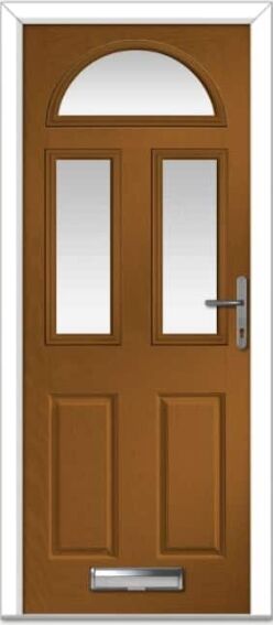Golden Oak Riviera Composite Door