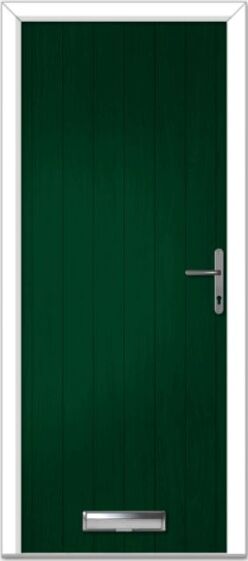 Green Cottage Solid Composite Door