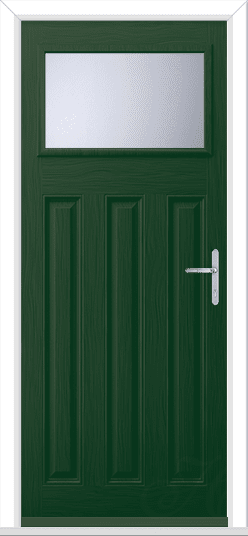 Green Lakewood 1 GRP Composite Door