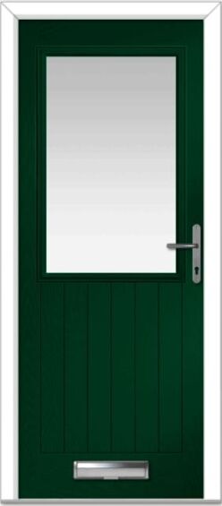 Green Lyntham Farmhouse Composite Door