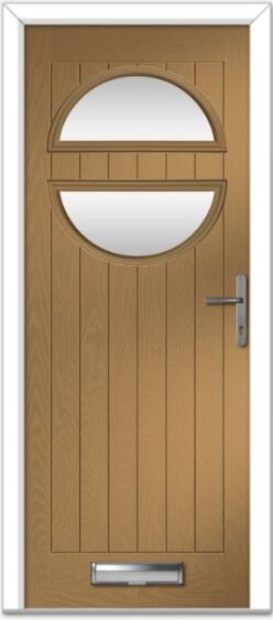 Irish Oak Chantilly Farmhouse Composite Door