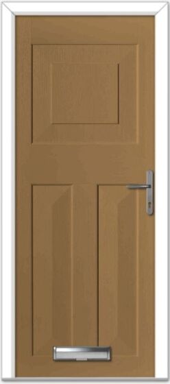 Irish Oak Eaton Solid Composite Door