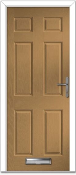 Irish Oak Muirfield Solid Composite Door