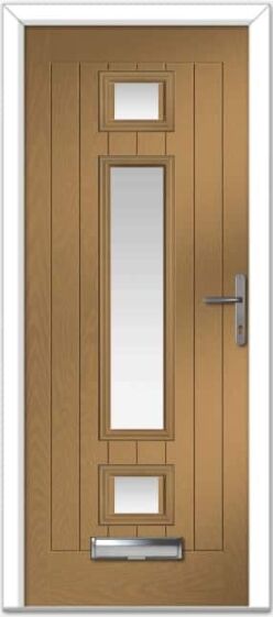 Irish Oak Vilamoura Farmhouse Composite Door