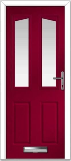 Red Penina Composite Door