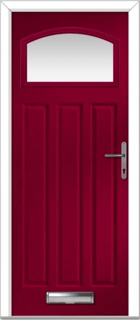 Red St Andrews Composite Door