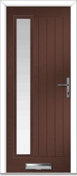 Rosewood Augusta Long Left Farmhouse Composite Door
