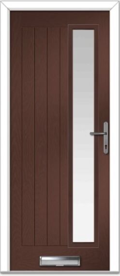 Rosewood Augusta Long Right Farmhouse Composite Door Order