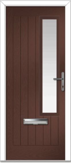 Rosewood Augusta Right Farmhouse Composite Door