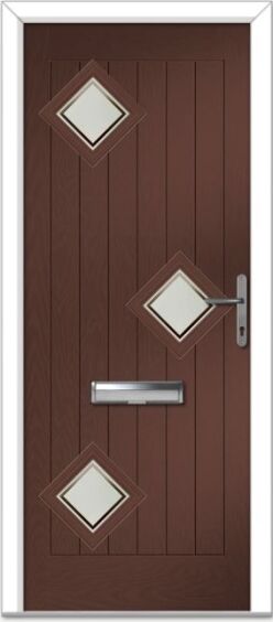 Rosewood Belfry 3 Right Composite Door