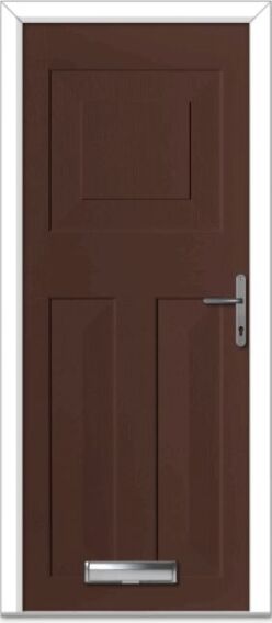 Rosewood Eaton Solid Composite Door