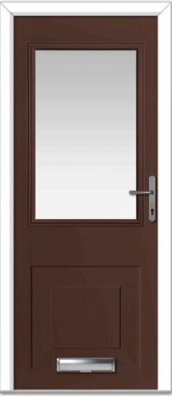 Rosewood Tatton 4 Grid Lite Composite Door