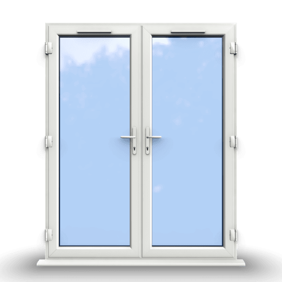 uPVC French Door Open Out 1695 x 2123
